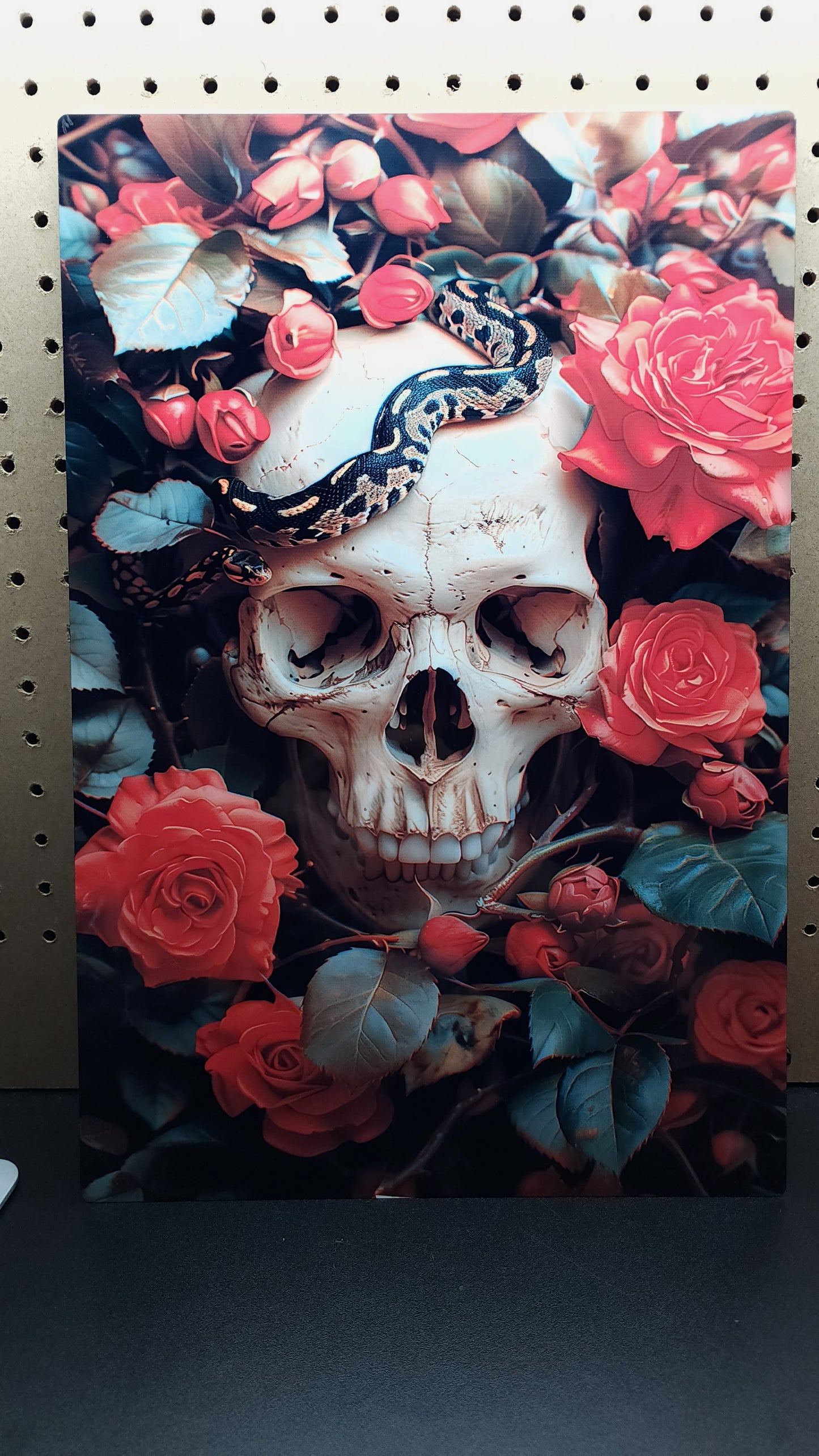 Snake and Roses
